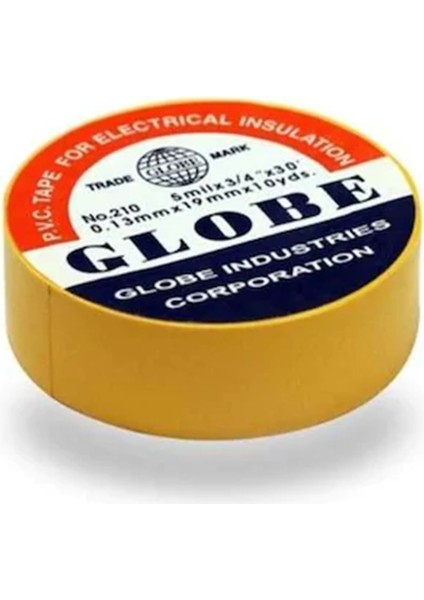 Sarı Globe Izole Bant - Elektrik Bandı