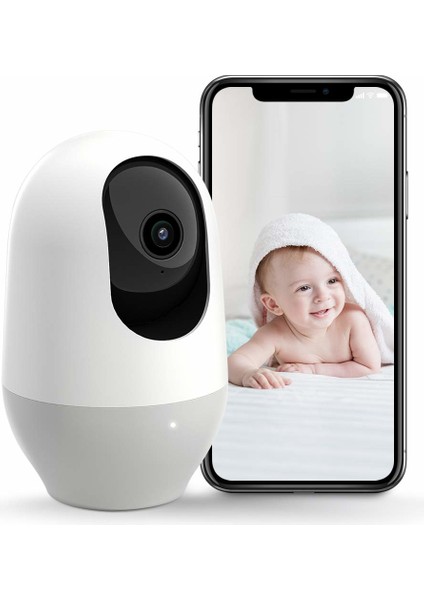 Kamera ve Ses ile Bebek Monitörü 1080P