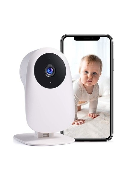 Kamera ve Ses ile Bebek Monitörü 1080P