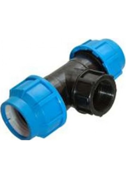 40MMX1.1/4"X40MM Kaplin Içten Dişli Te