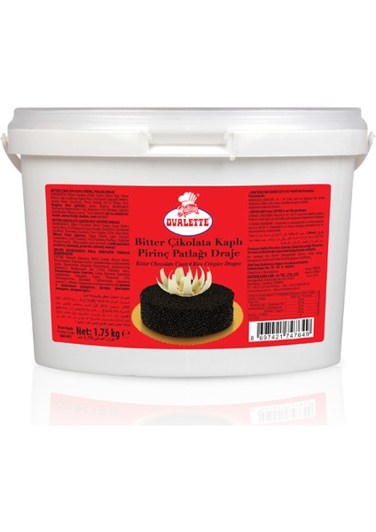 Ovalette Pirinç Patlağı Bitter 1,75 kg