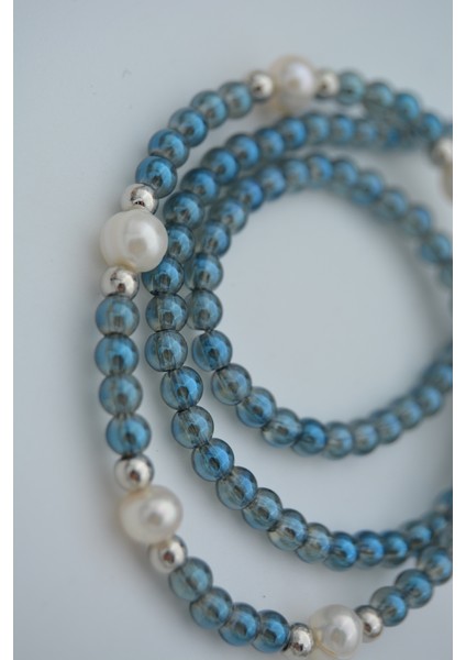 Kristal ve Gerçek Incili Kadın Kolye Doğal Taş fırsatları