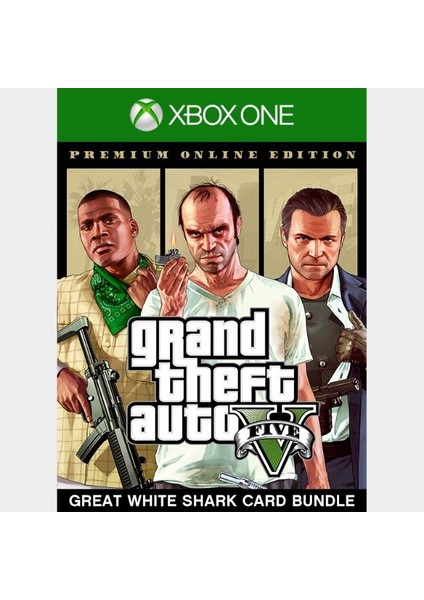 Grand Theft Auto V: Premium Edition & Great White Shark Card Bundle Xbox One Series X|S