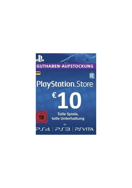 Playstation PSN Card 10 EURO(DE) Germany