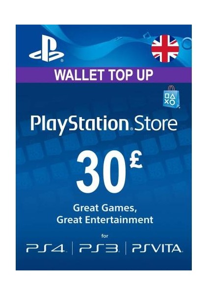 Playstation PSN Card 30 EURO(DE) Germany