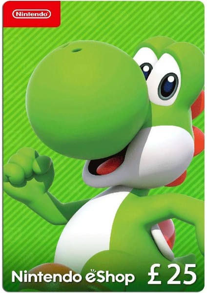 Eshop Card 25 Gbp (Uk) United Kingdom
