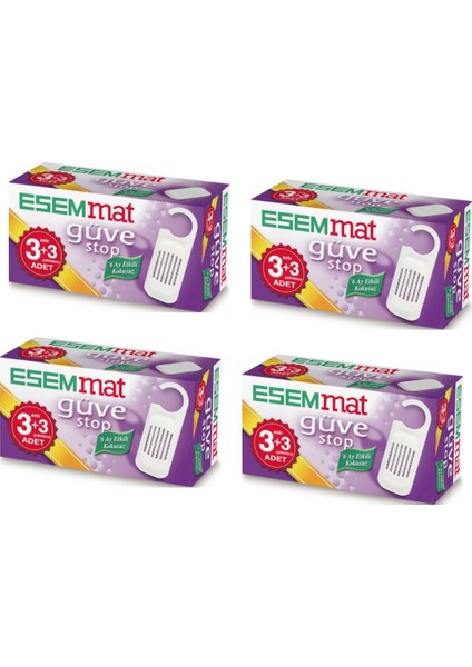 Etkili ve Güvenli Güve Kovucu - Güve Kovucu x 4
