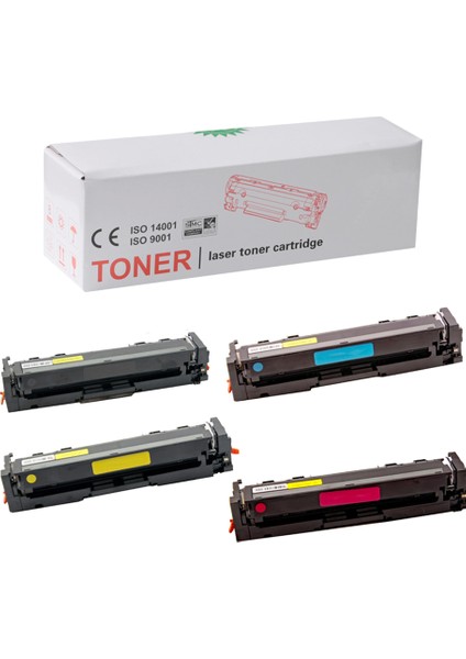 Inkwell 7KW56A Muadil Toner Uyumlu 4 Renk Muadil Toner Chipsiz 216A