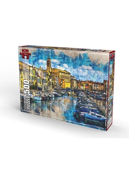 Laço Kids Martigues Kasabası 500 Parça Puzzle