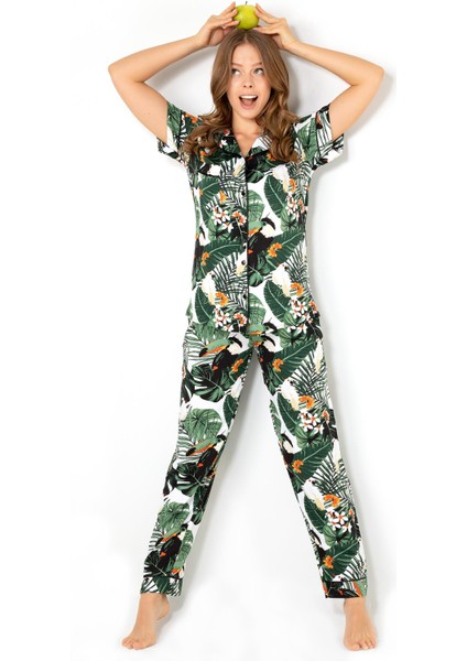 Ivied Kısa Kollu Kadın Pijama Takımı modelleri