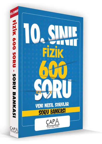 Çap Yayınları 10. Sınıf Fizik Soru Bankası