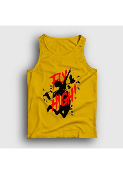 Unisex Sarı Fly High Voleybol Anime Haikyu Atlet