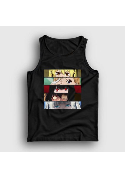 Unisex Siyah Girls Anime Kakegurui Atlet