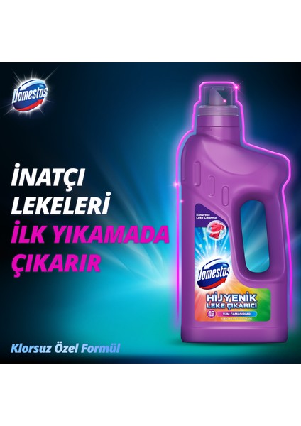 Hijyenik Sıvı Leke Çıkarıcı Tüm Çamaşırlar 1000 ML 1 Adet