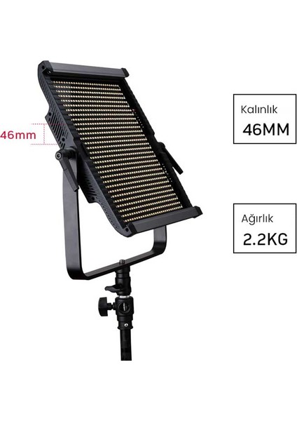 Cf-Led 900W 2’li Video LED Işığı