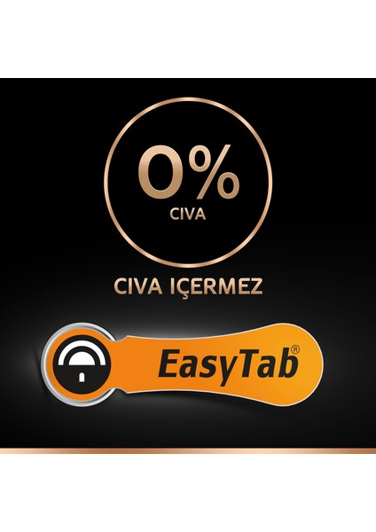 312 Numara İşitme Cihazı Pili