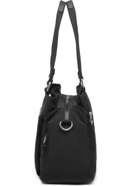 Krinkıl Kumaş Omuz Çantası BC 1125 - Bej fırsatları