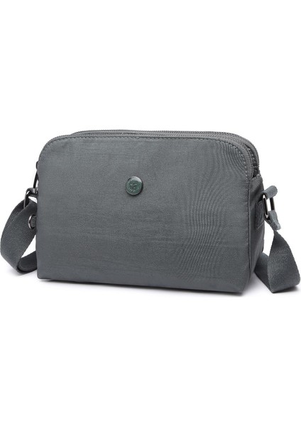 Krinkıl Metalik Kumaş Çapraz Askılı Çanta BC 3002 - Metalik Koyu Yeşil fiyatları