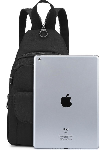 Krinkıl Kumaş Kadın Sırt Ve Göğüs Çantası BC 1237 - Vizon indirimleri