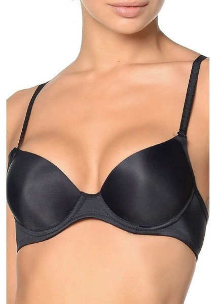 Kadın Siyah Dolgusuz Cup Sütyen 2150