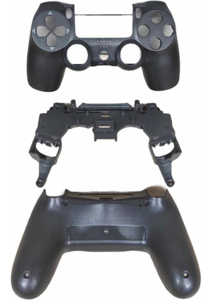 Ps4 Kolu Jds 055 Model Kırmızı Siyah Kasa Ön Arka modelleri