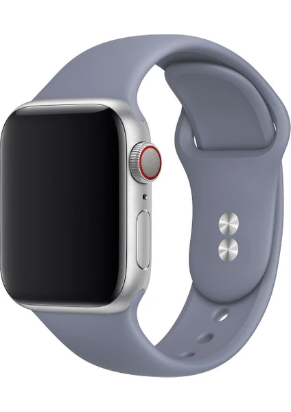 38 mm - 40 mm S/m Apple Watch 3-4-5-6-Se Uyumlu Silikon Kordon Kayış