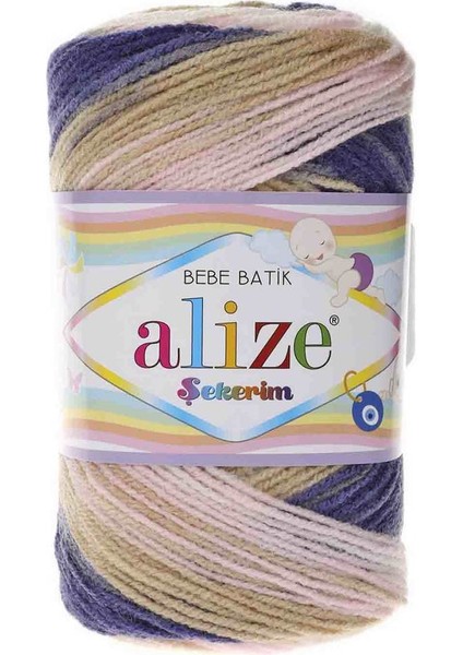 Şekerim Batik El Örgü Ipi 6619