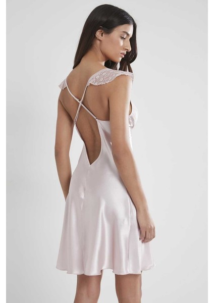 635 Pudra Saten Gecelik fiyatları