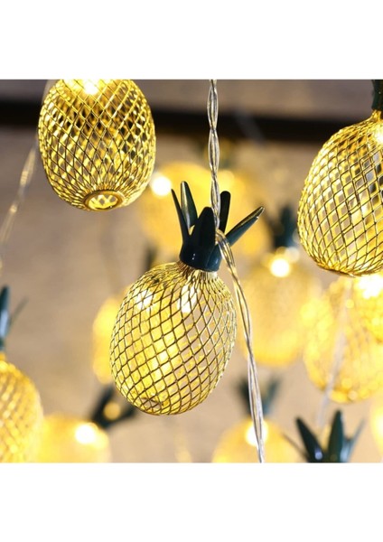 Dekoratif 3D Ananas Ampüllü LED Aydınlatma 10 Ledli fırsatları