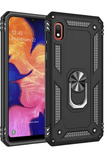 Xiaomi Redmi 7A Kılıf Yüzüklü Zırh Tank Vega