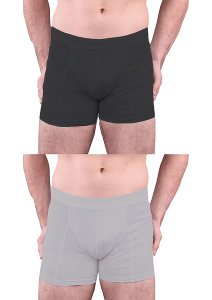 114 Erkek Likralı Boxer 6'lı Paket