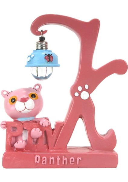 Pembe Panter Masa Lambası Pembe Panter Işıklı Kumbara Seti