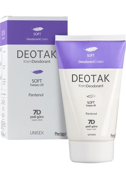 Koltukaltı Krem Deodorant Soft 35 ml