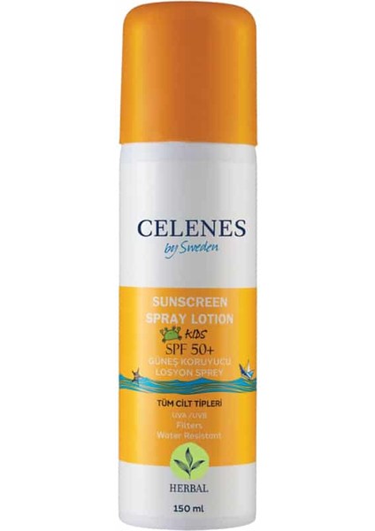 Kids Spf+50 Güneş Koruyucu Losyon Sprey 150 ml