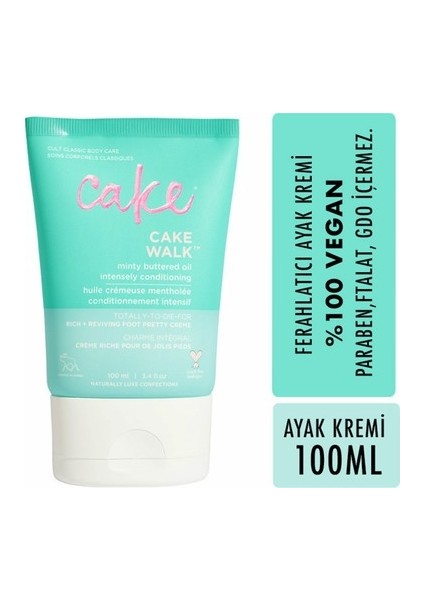 Walk Rich Naneli Ferahlatıcı Ayak Bakım Kremi 100ML