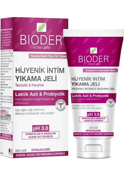 Hijyenik Intim Yıkama Jeli 200 ml