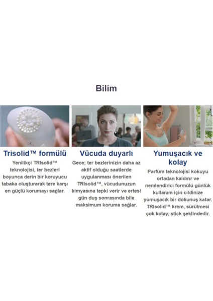 48 Saat Terlemeye Karşı Etkili Clinical Krem Roll-On 3x modelleri