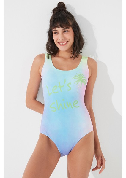 Çok Renkli Palm Neon Neon Sport Toparlayıcı Mayo fiyatları