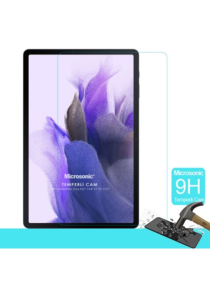 Samsung Galaxy Tab S7 Fe Lte T737 Tempered Glass Cam Ekran Koruyucu fiyatları