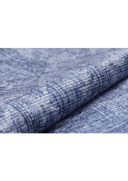 Modern Mavi Renk Yıkanabilir Halı HLN1110 indirimleri