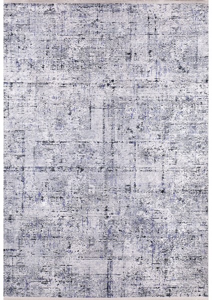 Soft-Düz Gri Mavi Renk Yıkanabilir Halı HLN477 fiyatları