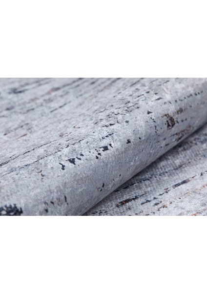 Bejzemin Üzerine Bronz Renk Desen Düz Yıkanabilir Halı HLN465 indirimleri