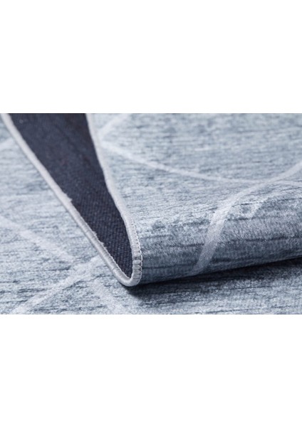 Modern Baklava Dilimli Gri Renk Yıkanabilir Halı HLN922 fırsatları