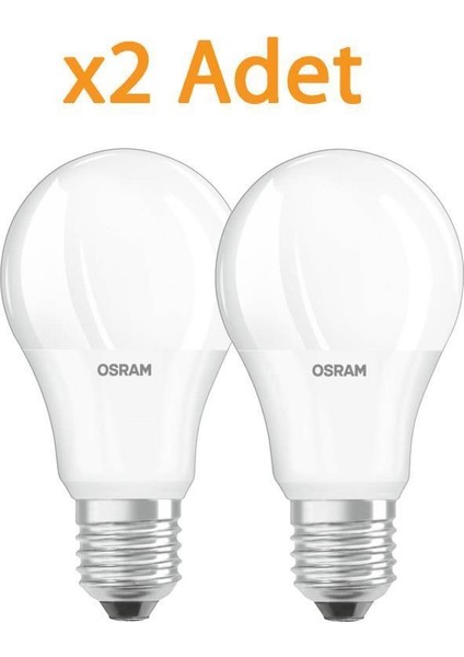 10W (75W) LED Ampul Beyaz 6500K E27 2 Adet