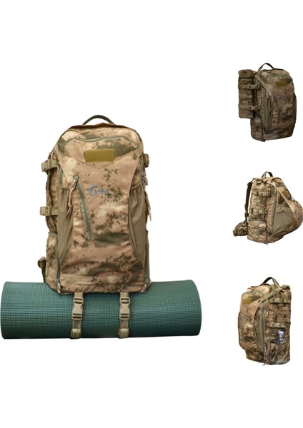 Taktik Sırt Çantası, 30+5 Litre, Jandarma Kamuflajı modelleri
