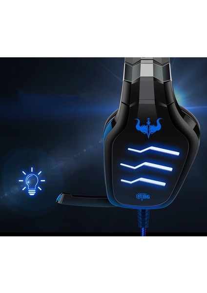 Ovleng GT86 LED Stereo Kablolu Oyuncu Kulaklığı Siyah modelleri