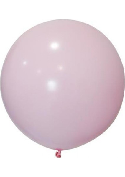 Balon Jumbo Düz 24 Inc Makaron Pembe Pk:3
