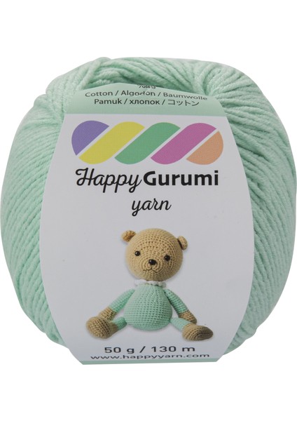Happy Gurumi Mint Amigurumi Ipi 5'li Paket fiyatları