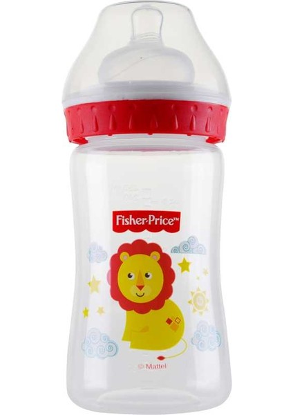 Fisher Price Geniş Ağız 250 ml Pp Biberon Aslan