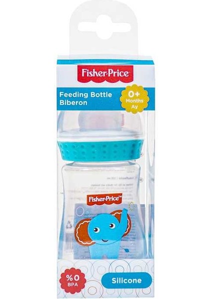 Fisher Price Dar Ağız 125 ml Pp Biberon Fil